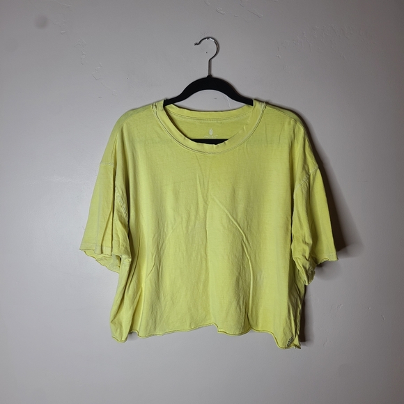 Free People Tops - Free People Movement Crop Top T-Shirt Size Large